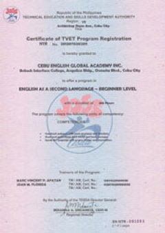 Beginner Certificate